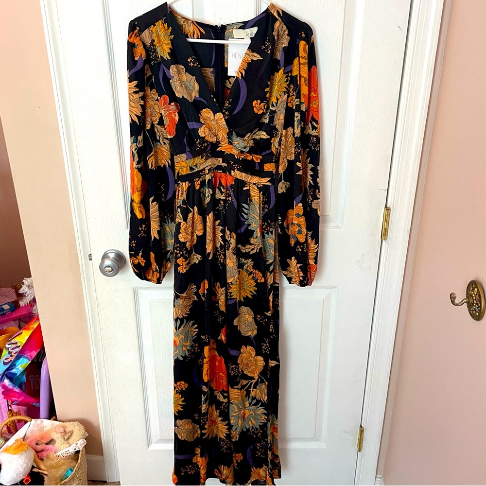 NWT Shop Henly Floral Maxi Dress